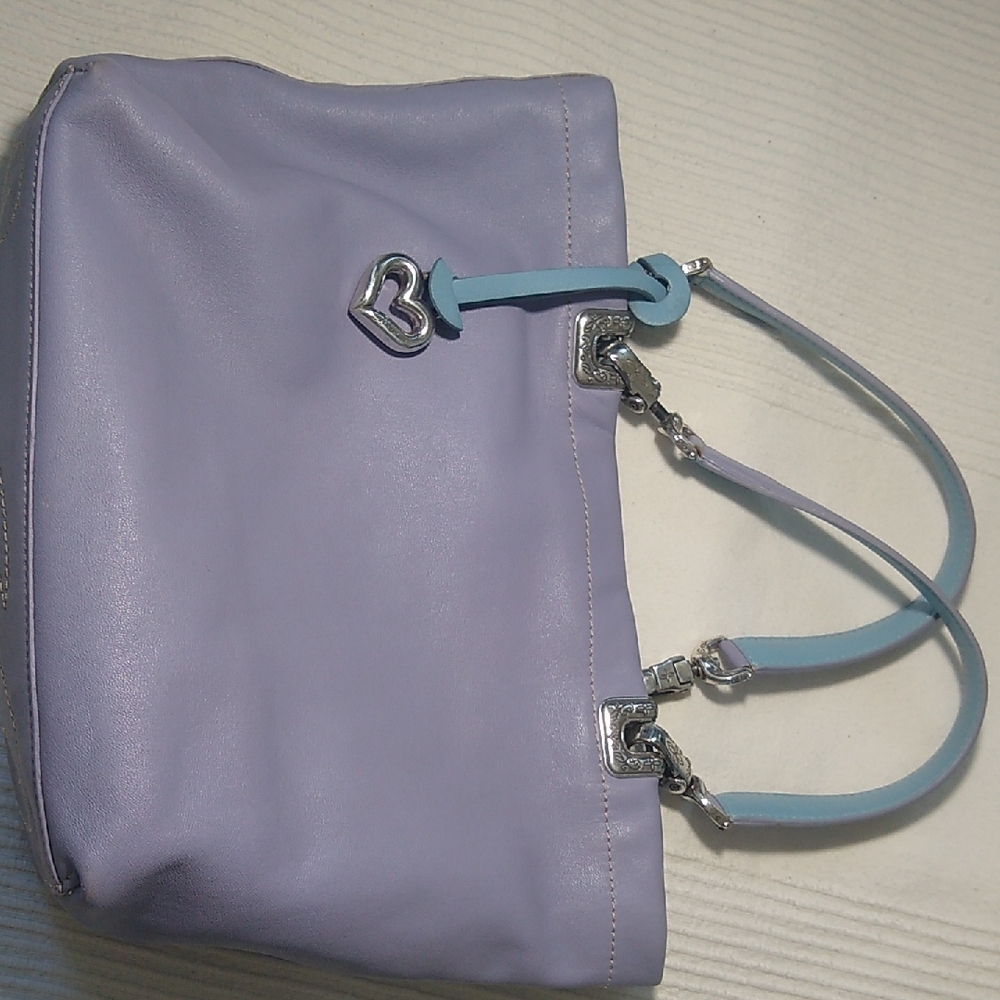 Brighton Reversible small tote handbag 'Lover's in a garden Paris' lining - Picture 12 of 16